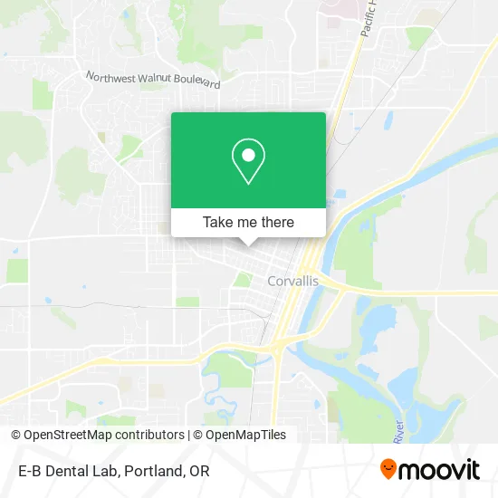Mapa de E-B Dental Lab