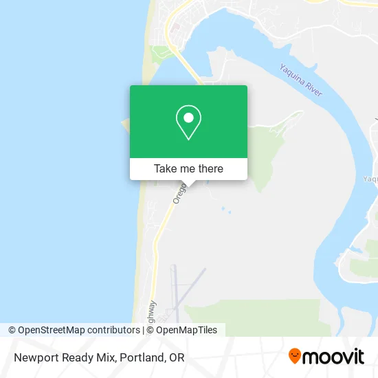Mapa de Newport Ready Mix