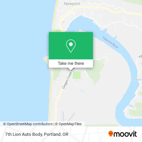 7th Lion Auto Body map
