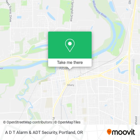 A D T Alarm & ADT Security map