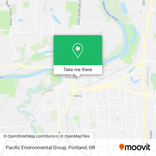 Mapa de Pacific Environmental Group