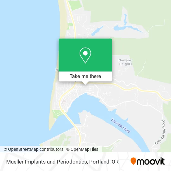 Mueller Implants and Periodontics map