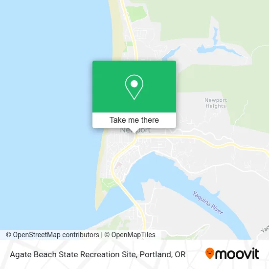 Mapa de Agate Beach State Recreation Site