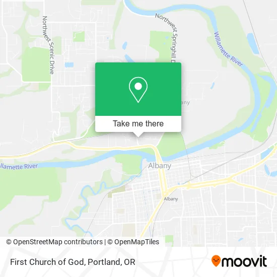 Mapa de First Church of God