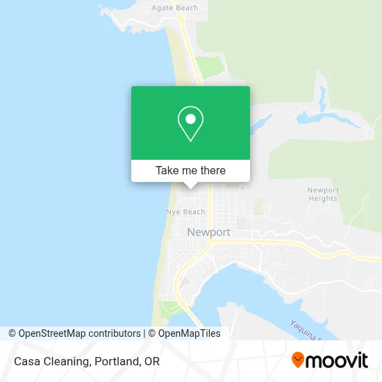 Casa Cleaning map