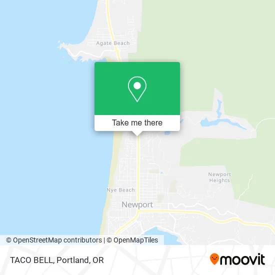 Mapa de TACO BELL