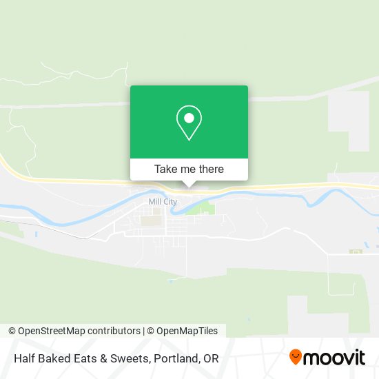 Half Baked Eats & Sweets map