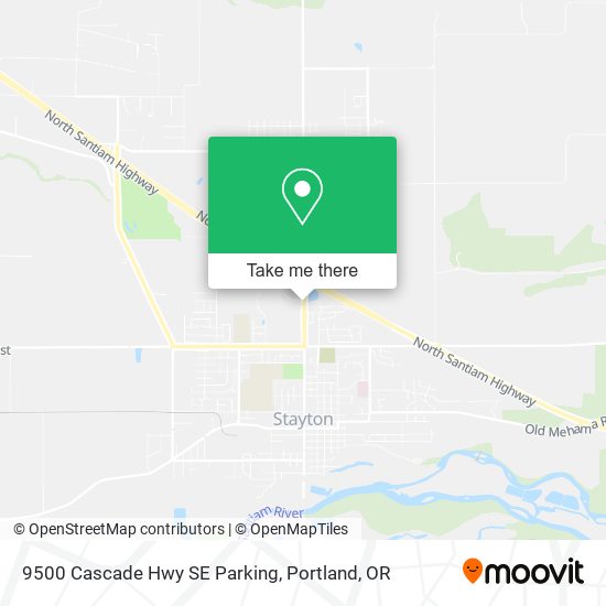 Mapa de 9500 Cascade Hwy SE Parking