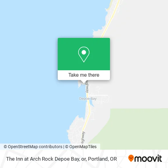 The Inn at Arch Rock Depoe Bay, or map