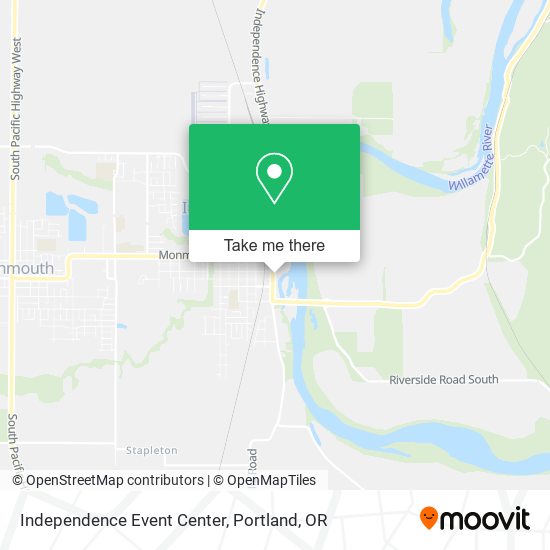 Independence Event Center map