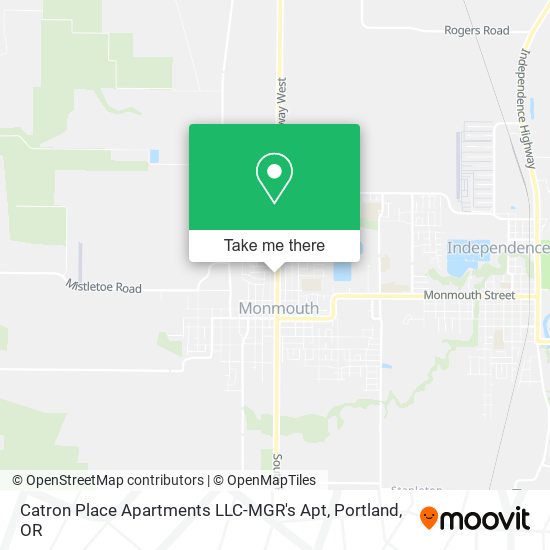 Mapa de Catron Place Apartments LLC-MGR's Apt