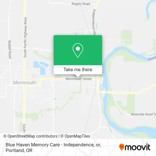 Blue Haven Memory Care - Independence, or map