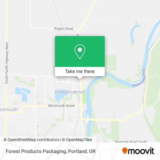 Forest Products Packaging map