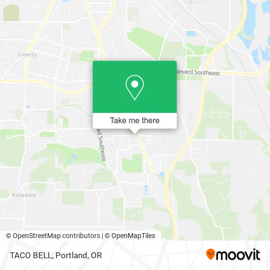 TACO BELL map
