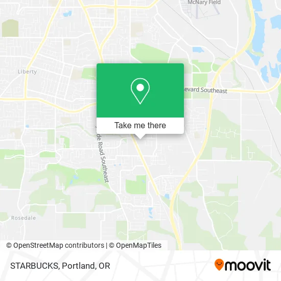 Mapa de STARBUCKS