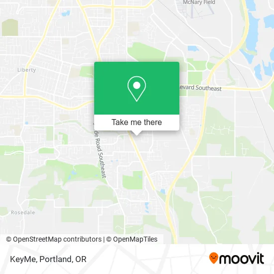 Mapa de KeyMe