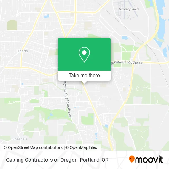 Mapa de Cabling Contractors of Oregon