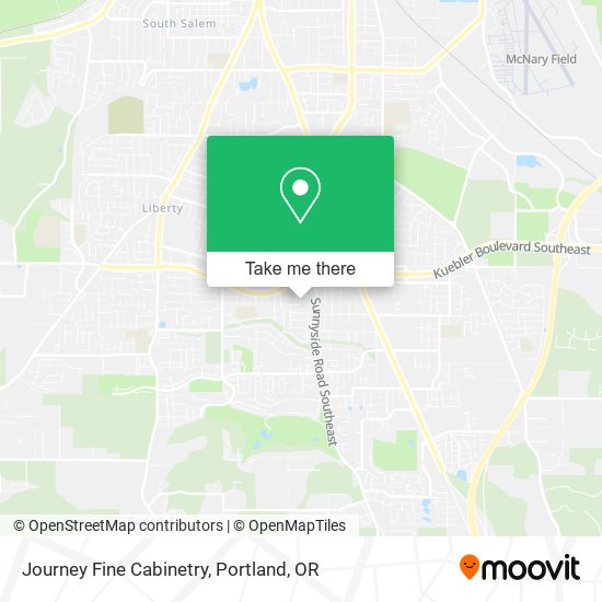 Journey Fine Cabinetry map