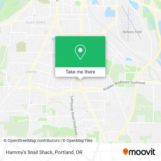 Mapa de Hammy's Snail Shack