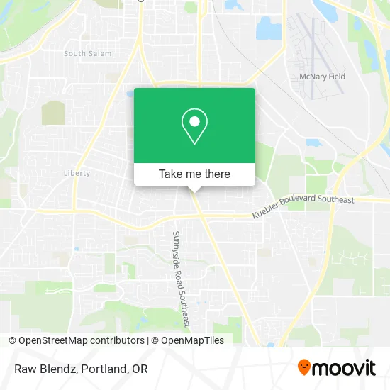 Mapa de Raw Blendz