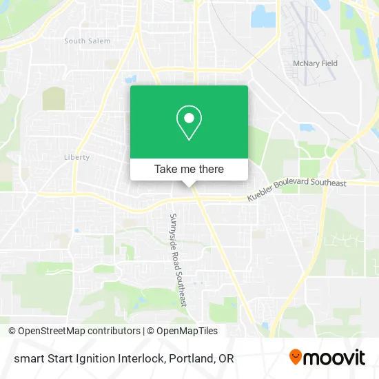 Mapa de smart Start Ignition Interlock