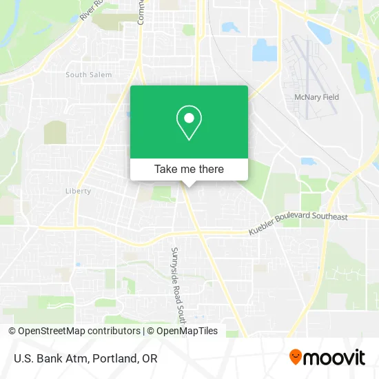 Mapa de U.S. Bank Atm