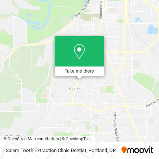 Salem Tooth Extraction Clinic Dentist map