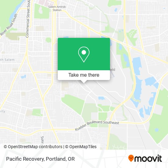 Pacific Recovery map