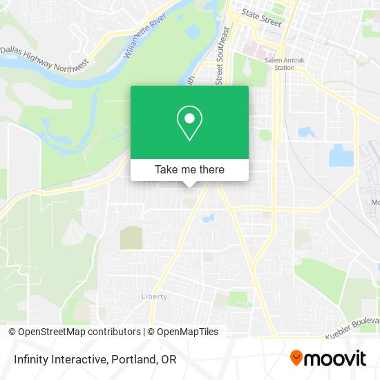 Infinity Interactive map