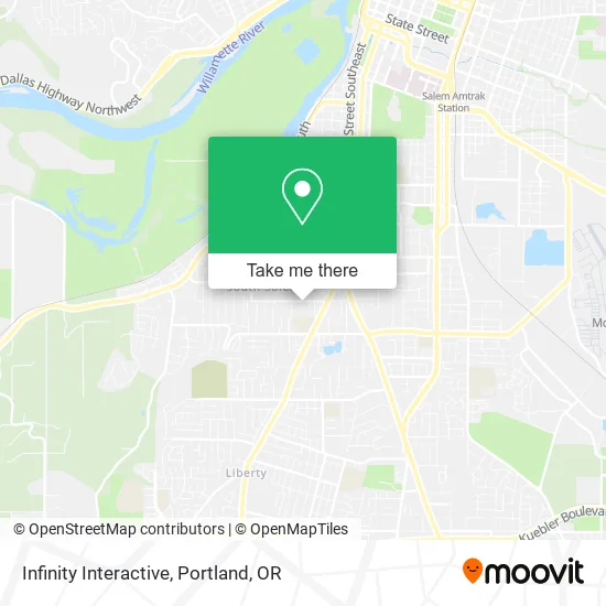 Infinity Interactive map