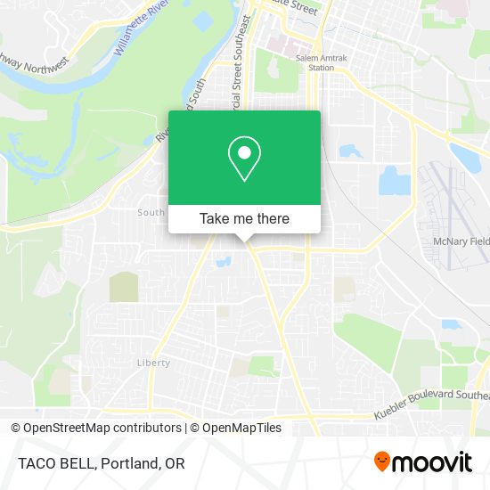 Mapa de TACO BELL