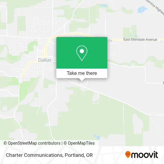 Charter Communications map