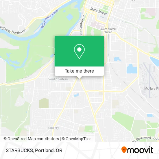 Mapa de STARBUCKS