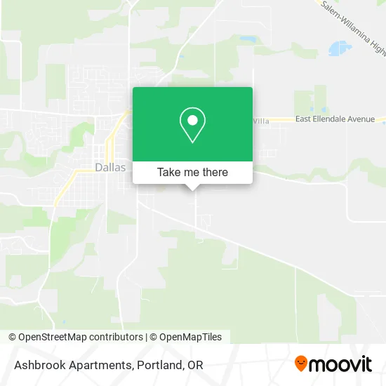 Ashbrook Apartments map