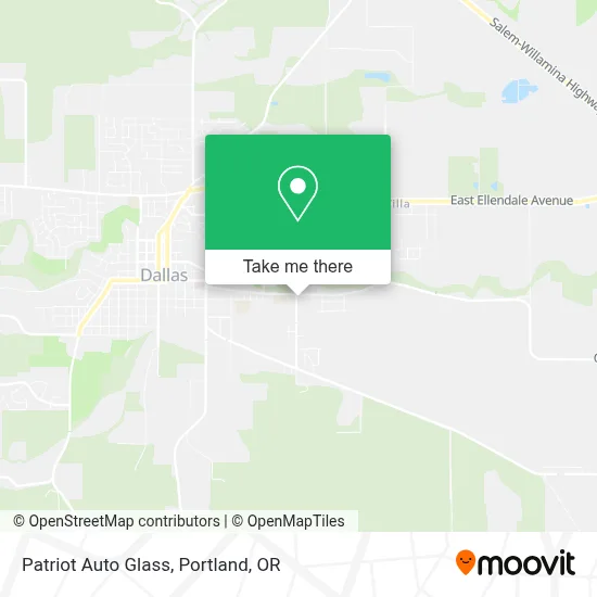 Patriot Auto Glass map