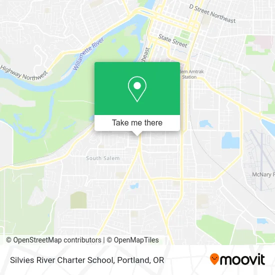 Silvies River Charter School map