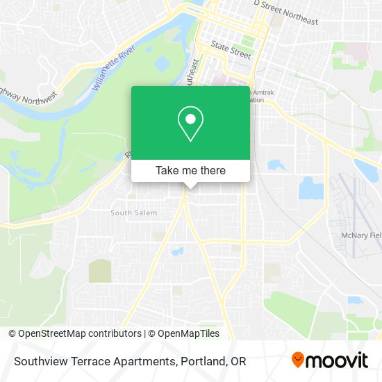 Southview Terrace Apartments map