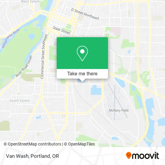 Mapa de Van Wash