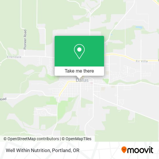 Well Within Nutrition map
