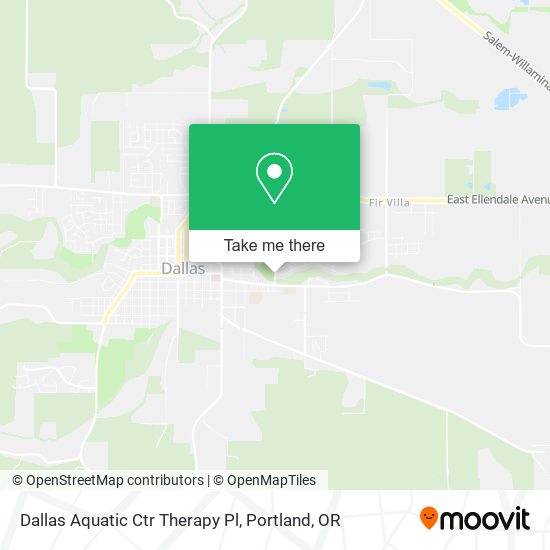 Mapa de Dallas Aquatic Ctr Therapy Pl
