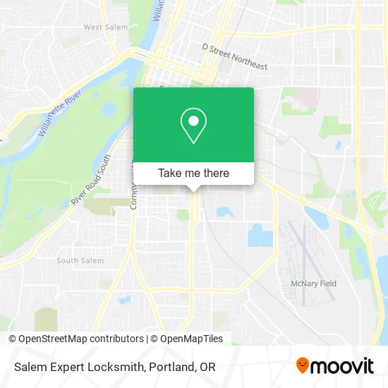 Mapa de Salem Expert Locksmith
