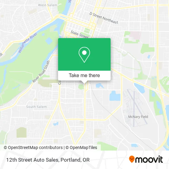 Mapa de 12th Street Auto Sales