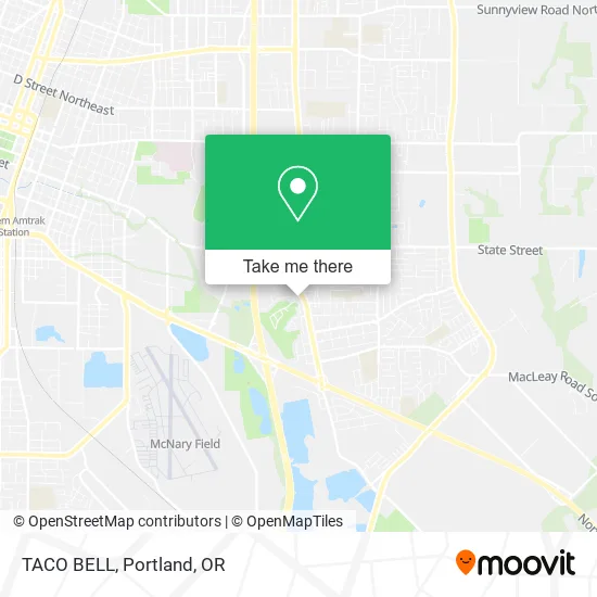 Mapa de TACO BELL