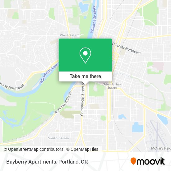 Bayberry Apartments map