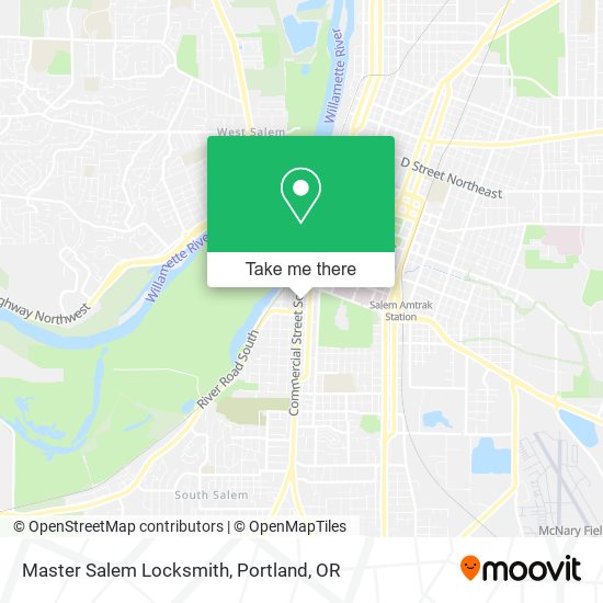 Master Salem Locksmith map