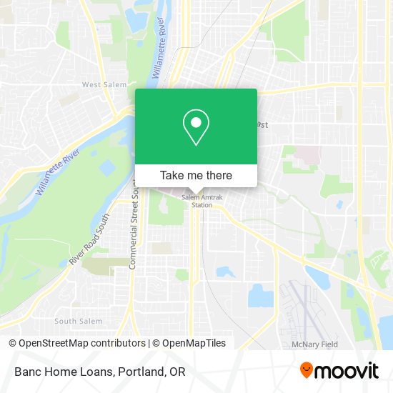 Banc Home Loans map