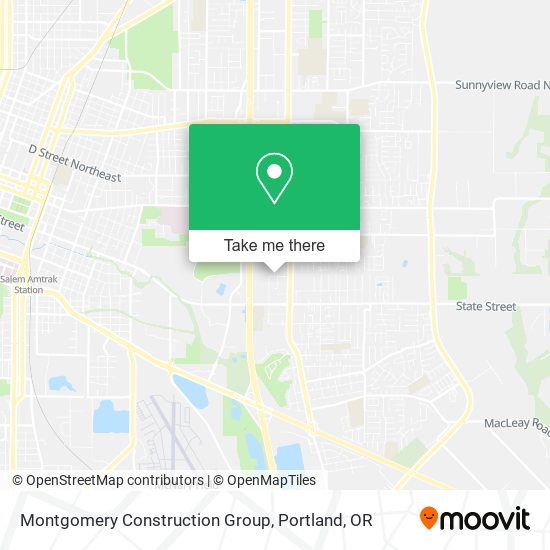 Montgomery Construction Group map