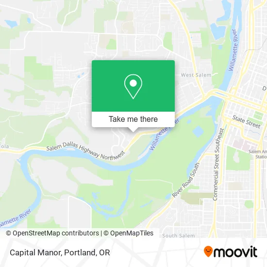 Mapa de Capital Manor