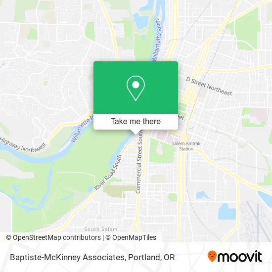 Baptiste-McKinney Associates map