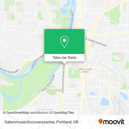 Salemmusicdiscoverycenter map